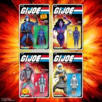 Super7 G.I. Joe ReAction+ Wave 6 Set of 4